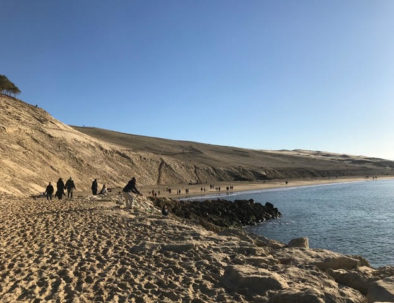 au pied de la Dune du Pilat