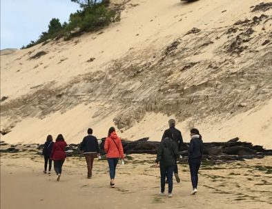 au pied de la Dune du Pilat